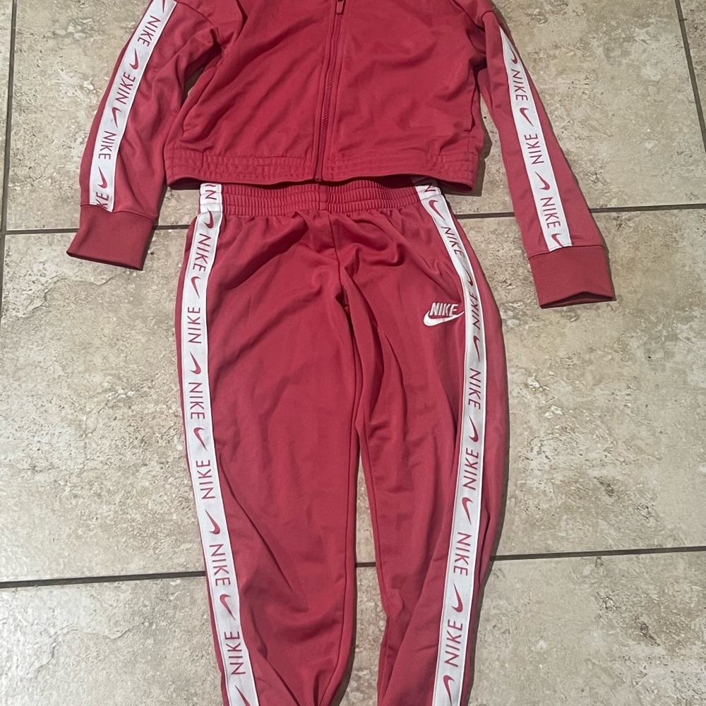 Nike Pink Tracksuit Set